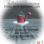 .TT.  STOOL WITH WATERING CAN MP AD